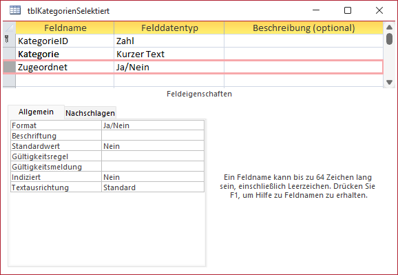 Temporäre Tabelle