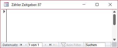 Formular mit Timer